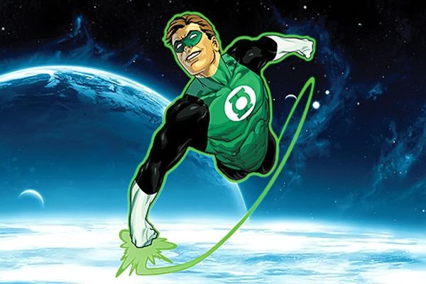 Green Lantern es uno de los superheroes que vuelan