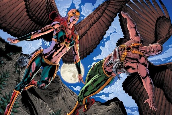 Hawkman volando