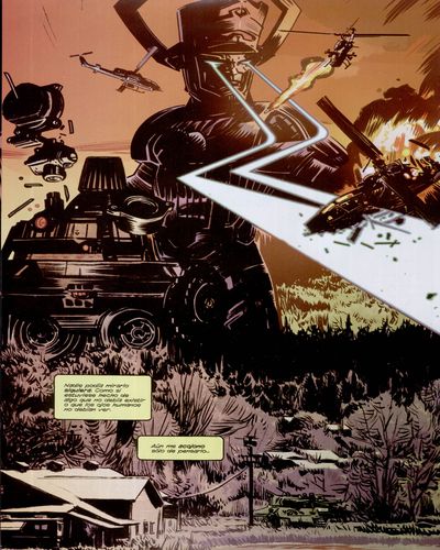 galactus ataca la tierra