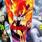 niveles de poder mutante