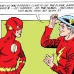 barry allen y jay garrick conversando