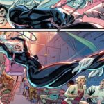 black cat columpiandose