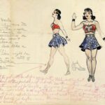 bocetos de wonder woman