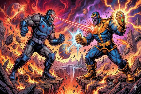 Darkseid vs Thanos