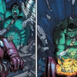 hulk peleando contra iron man