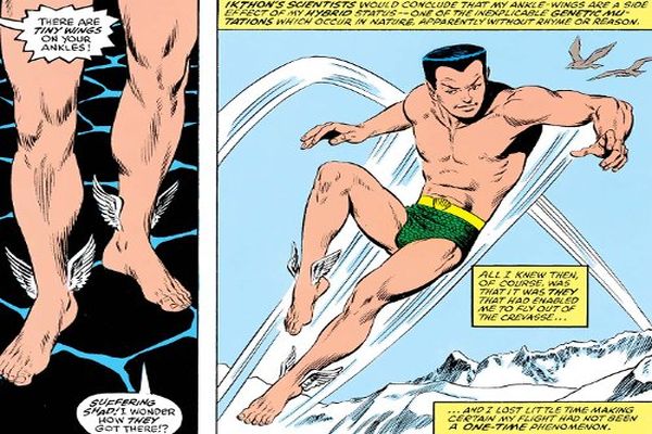 namor volando
