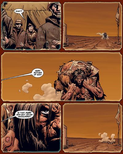 wolverine rescata a nick fury